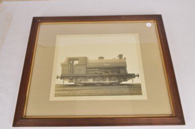 Lot 437 - Mounted framed photographic prints of historic interst (2)