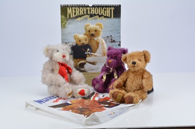 Lot 28 - Three limited edition Merrythought teddy bears