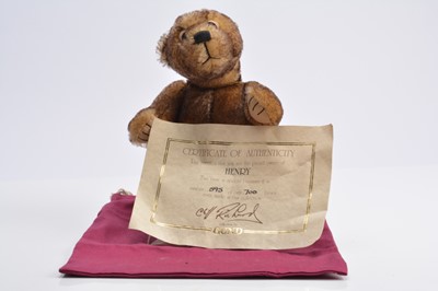 Lot 29 - A Gund and Susan Johnson with Cliff Richard Organisation Henry teddy bear