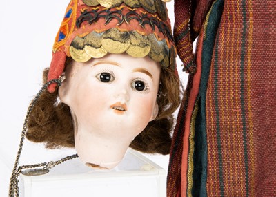 Lot 84 - A small German child doll