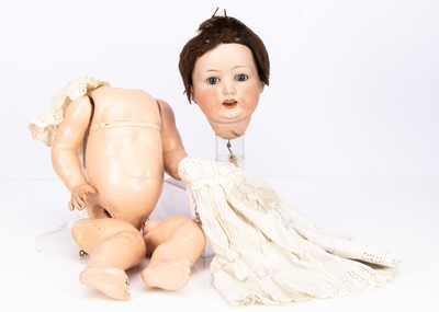 Lot 89 - An Ernst Heubach 267 character baby doll