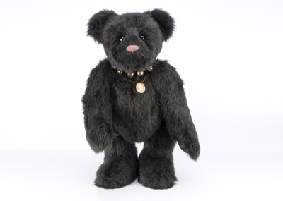 Lot 108 - A large Charlie Bears limited edition Ebony teddy bear