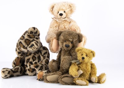Lot 128 - Four artist teddy bears