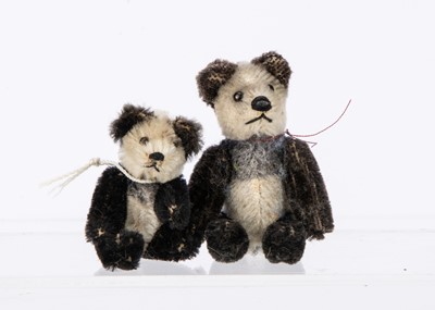 Lot 143 - Two miniature Schuco panda bears