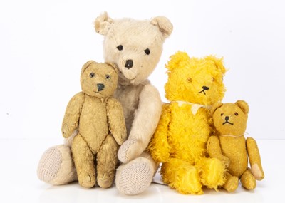 Lot 156 - Four post -war continental teddy bears