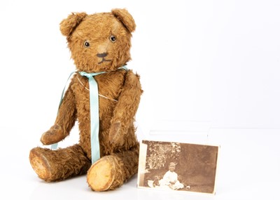 Lot 160 - A 1930/40's Eastern European teddy bear with provenance