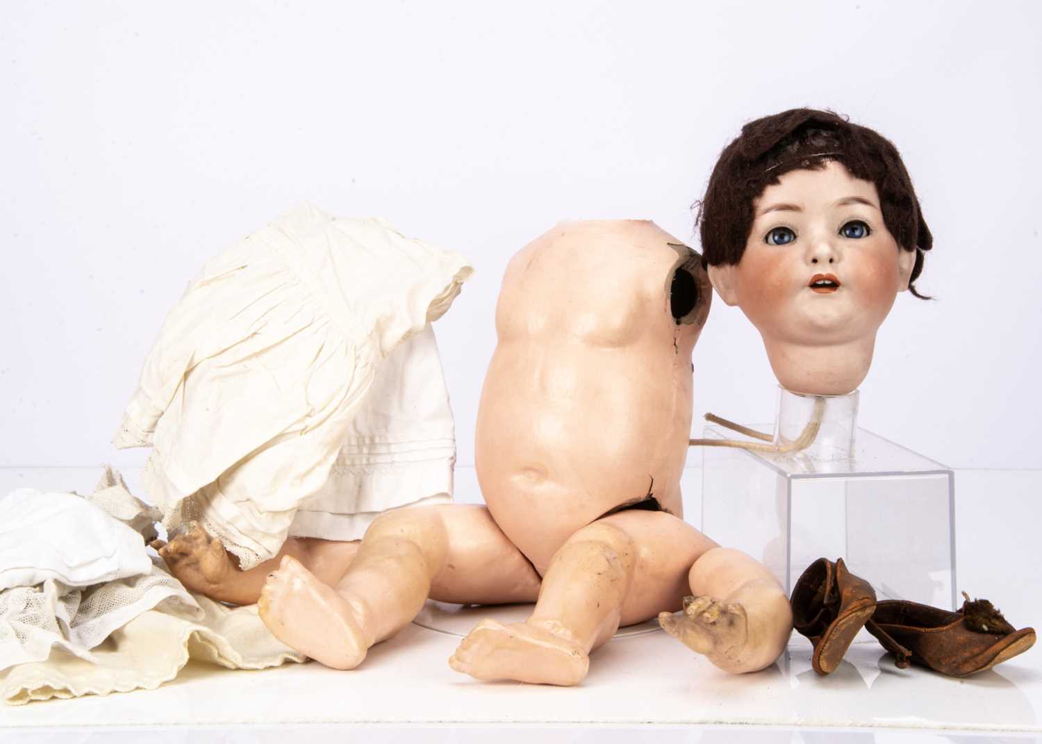 Lot 162 - A Ernst Heubach 320 bisque headed baby  doll