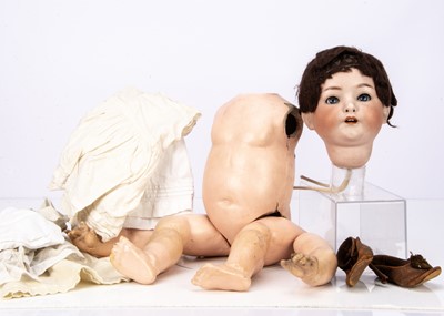 Lot 162 - A Ernst Heubach 320 bisque headed baby  doll