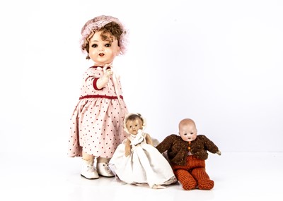 Lot 176 - A composition Topsy Turvy doll