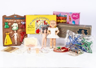 Lot 178 - Various vintage dolls and accessories 