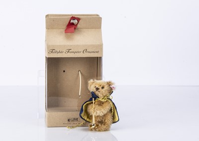 Lot 201 - A Steiff limited edition Trumpeter teddy bear ornament
