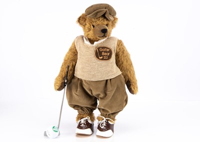 Lot 213 - A Hermann  limited edition Golfer Hole in One teddy bear