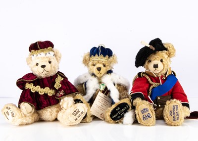 Lot 215 - Three Limited edition Hermann teddy bears