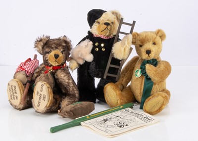 Lot 219 - Three Limited edition Hermann teddy bears