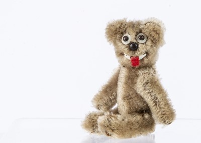 Lot 221 - A Schuco 'Janus' miniature two-faced teddy bear 1950s