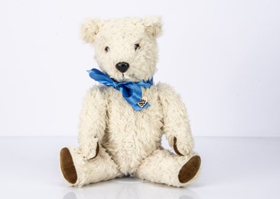 Lot 231 - A Chiltern white plush teddy bear