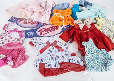 Lot 261 - A very large selection of medium sized dolls clothes