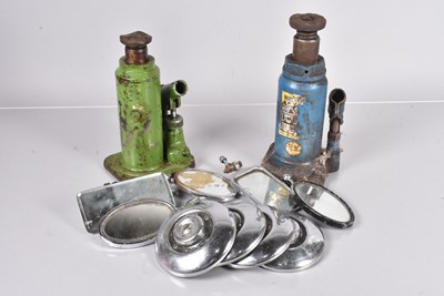 Lot 545 - An assortment of Vintage Car mirrors