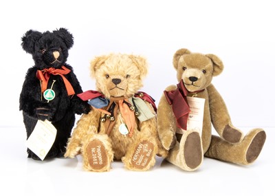 Lot 297 - Three limited edition Hermann teddy bears