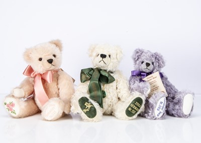 Lot 304 - Three limited edition Hermann teddy bears