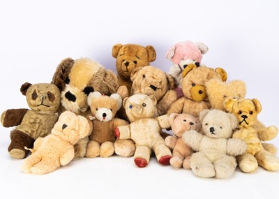 Lot 322 - Twenty Six vintage manufactured teddy bears