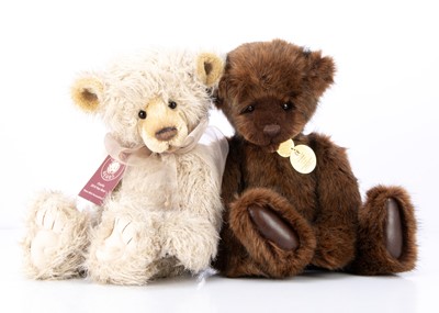 Lot 399 - Two Charlie Bears teddy bears