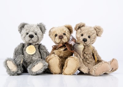 Lot 403 - Three Charlie Bears teddy bears