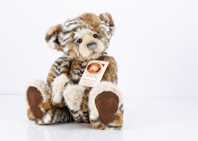 Lot 407 - A limited edition Charlie Bears Abhay  leopard 