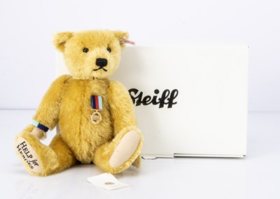 Lot 411 - A Steiff limited edition Help for Heroes teddy bear