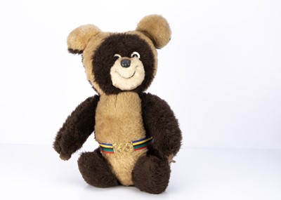 Lot 434 - A Misha 1980 Moscow Olympic mascot teddy bear