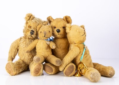 Lot 437 - Four Pedigree teddy bears