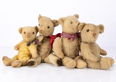 Lot 457 - four Invicta teddy bears