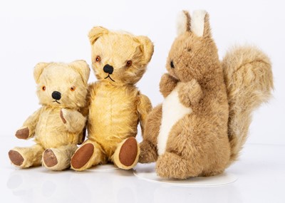 Lot 480 - Two Chad Valley teddy bears