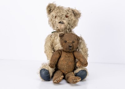 Lot 486 - Two 1930s German teddy bears