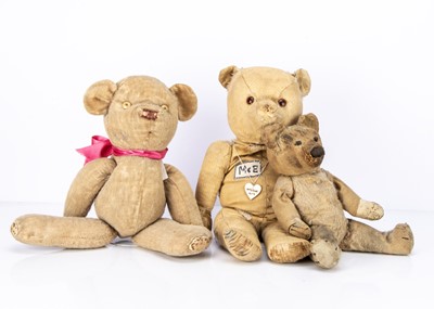 Lot 494 - Three character teddy bears