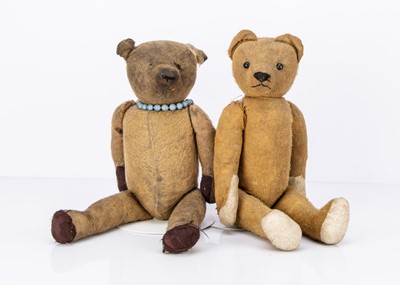 Lot 495 - Two 1920/30s teddy bears