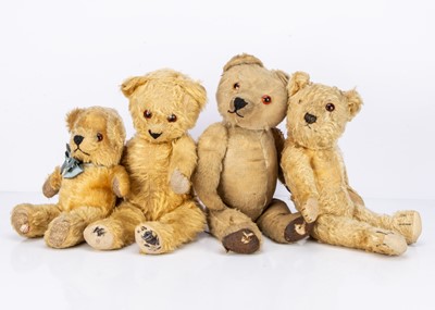 Lot 499 - Three Irish teddy bears