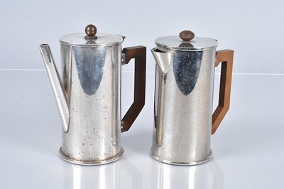 Lot 580 - A Naval Trench Art Tea and Coffee Pot set