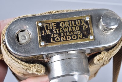 Lot 591 - A WWI Orilux Torch by J.H Steward Ltd