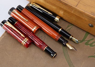 Lot 259 - Three modern fountain pens