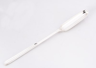 Lot 285 - A late 1960s silver marrow scoop from FH