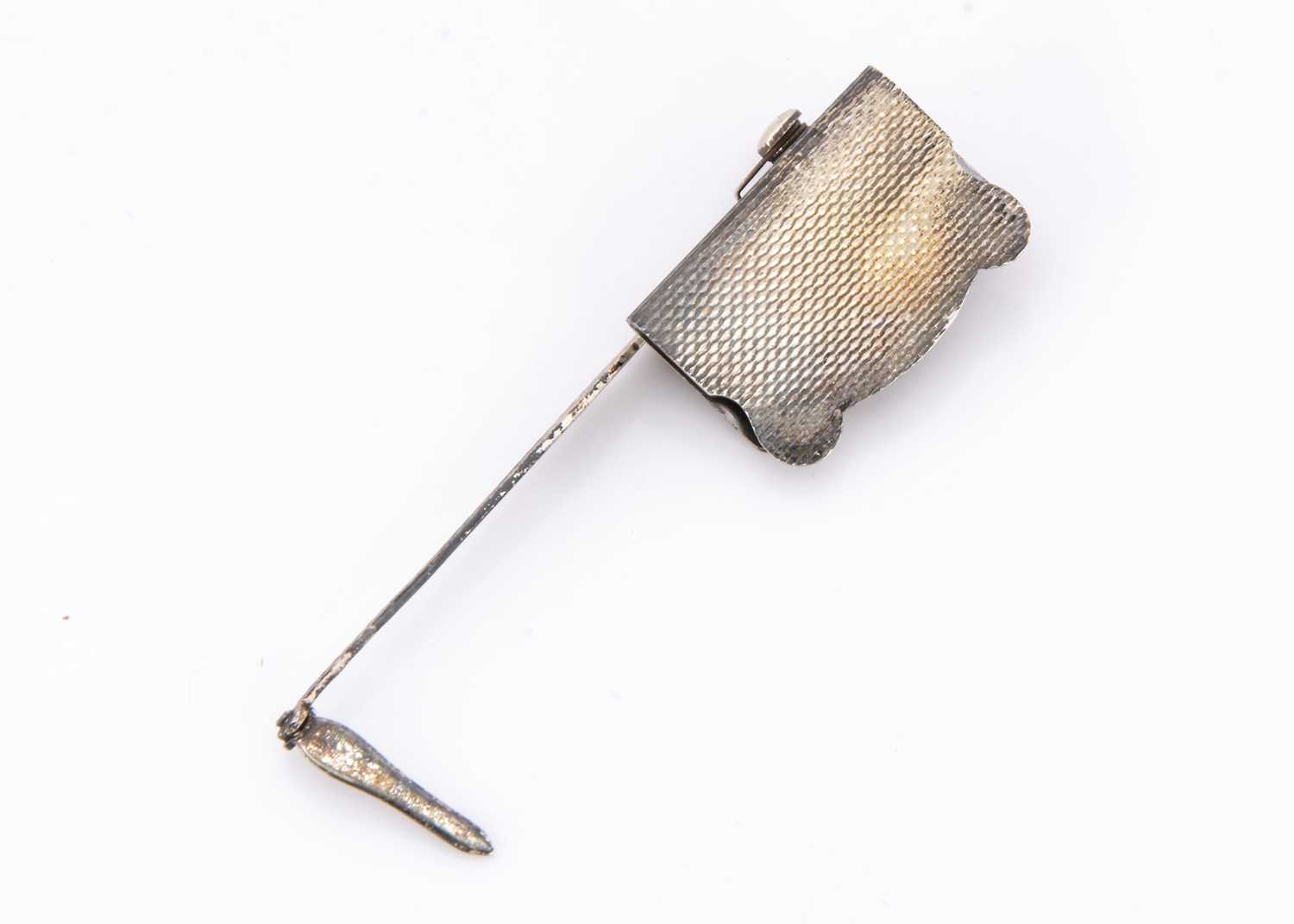 Lot 310 - A 1940s silver bookmark from Asprey