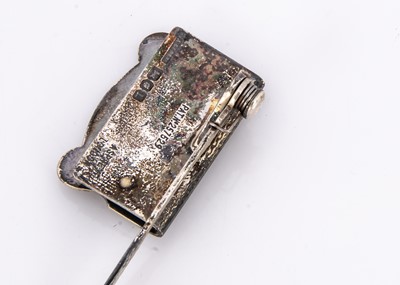 Lot 310 - A 1940s silver bookmark from Asprey