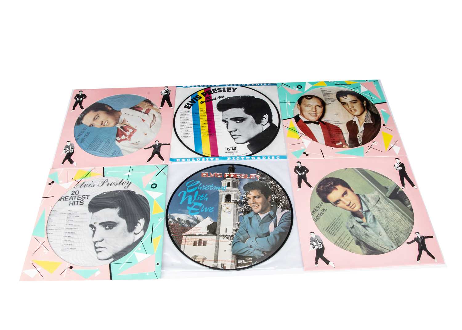Lot 6 - Elvis Presley Picture Discs