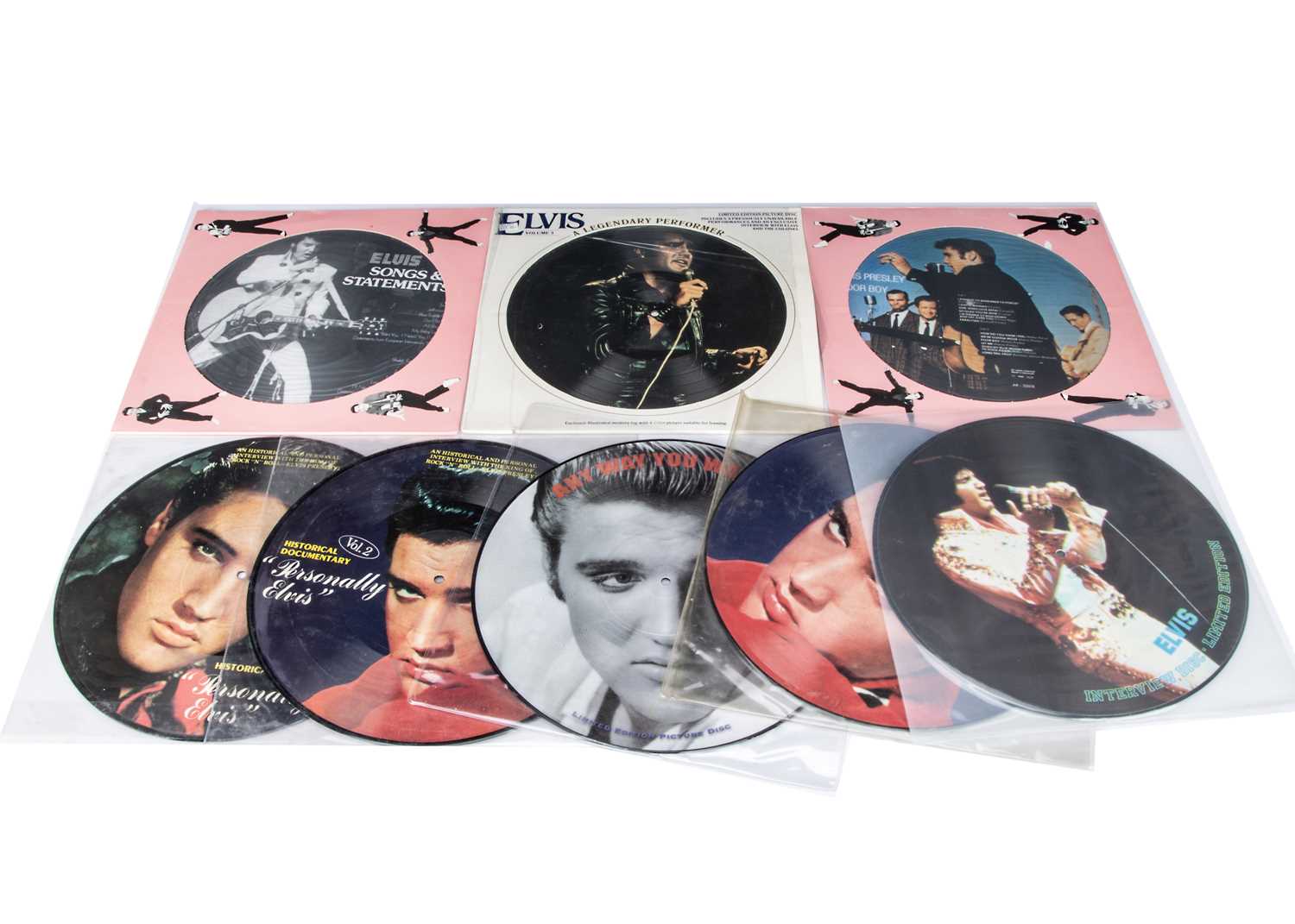 Lot 6 - Elvis Presley Picture Discs,