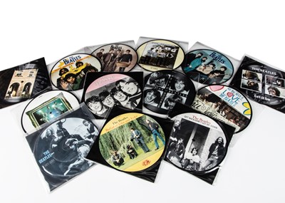 Lot 21 - Beatles Picture Discs