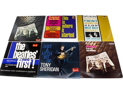 Lot 56 - Beatles / Tony Sheridan LPs