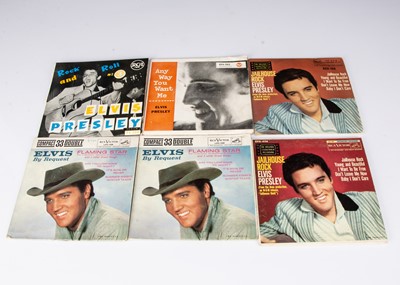 Lot 63 - Elvis Presley EPs