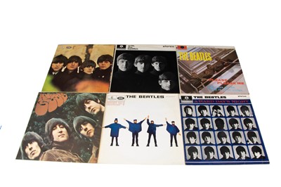 Lot 74 - Beatles LPs