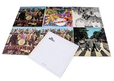 Lot 74 - Beatles LPs
